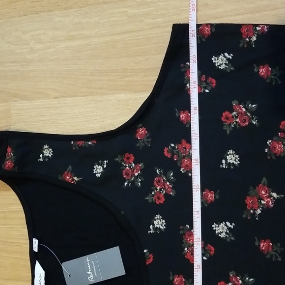 Reitmans floral print sheer tank top XL NWT - Picture 7 of 8
